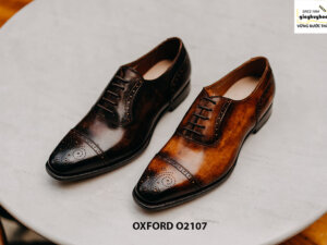 Giày da nam chính hãng cao cấp Oxford O2107 001