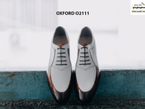 Giày da nam thiết kế độc đáo Oxford O2111 0001