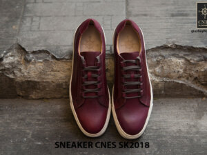Giày da nam thể thao cao cấp Sneaker SK2018 001