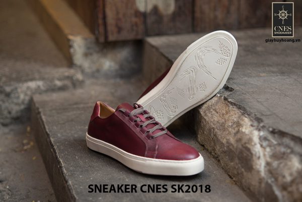 Giày da nam thể thao cao cấp Sneaker SK2018 002