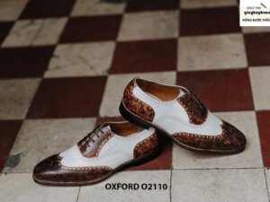 Giày da nam chính hãng 2 màu Oxford O2110 004