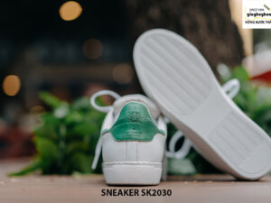Giày da nam thể thao màu trắng đẹp Sneaker SK2030 006