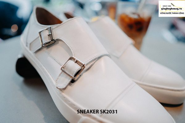 Giày da nam 2 khoá Monkstrap kết hợp Sneaker SK2031 002