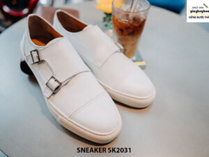 Giày da nam 2 khoá Monkstrap kết hợp Sneaker SK2031 001
