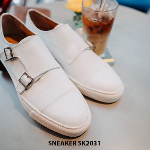 Giày da nam 2 khoá Monkstrap kết hợp Sneaker SK2031 001
