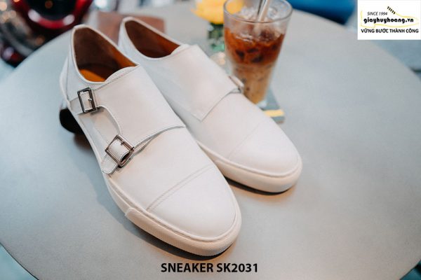 Giày da nam 2 khoá Monkstrap kết hợp Sneaker SK2031 001