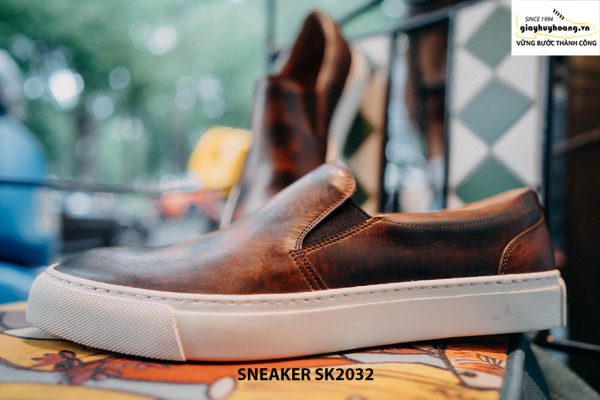 Giày da nam không dây kết hợp với Sneaker SK2032 003