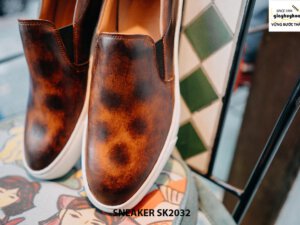 Giày da nam không dây kết hợp với Sneaker SK2032 002