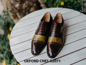 Giày da nam mẫu mới Oxford O2071 001