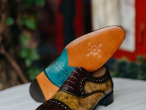 Giày da nam mẫu mới Oxford O2071 002
