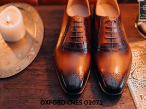 Giày tây nam thiết kế đẹp Oxford O2072 001