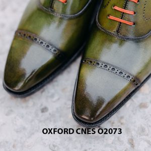 Giày da nam mũi vuông Oxford O2073 004