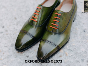 Giày da nam mũi vuông Oxford O2073 003