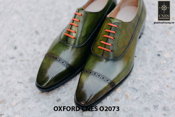 Giày da nam mũi vuông Oxford O2073 003
