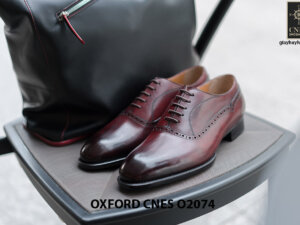 Giày da nam mẫu mới nhất Oxford O2074 001