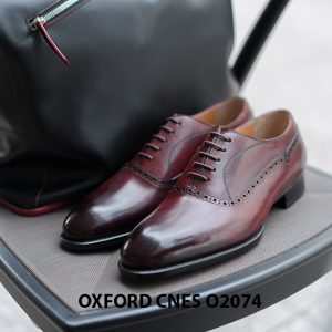 Giày da nam mẫu mới nhất Oxford O2074 001