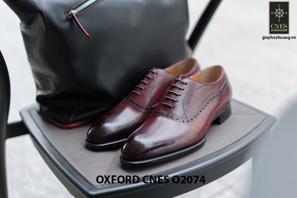 Giày da nam mẫu mới nhất Oxford O2074 001