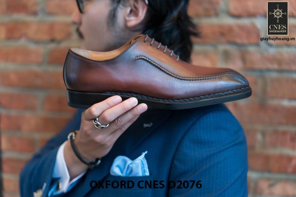 Giày da nam thiết kế độc đáo Oxford O2076 005