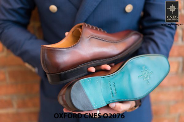 Giày da nam thiết kế độc đáo Oxford O2076 004