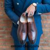 Giày da nam thiết kế độc đáo Oxford O2076 001
