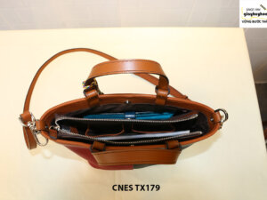 Túi xách da bò nữ đeo chéo dễ thương CNES TX179 004