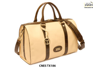 Túi xách du lịch da bò cho nữ chính hãng CNES TX186 002