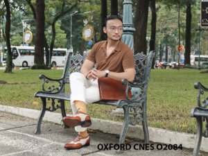 Giày tây nam thiết kế sáng tạo đẹp Oxford O2084 006