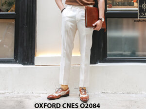 Giày tây nam thiết kế sáng tạo đẹp Oxford O2084 002