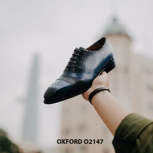 Giày da nam buộc dây thời trang Oxford O2147 002