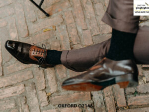 Giày da nam đặt theo yêu cầu tại tphcm Oxford O2148 004