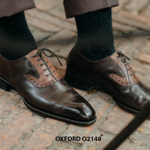 Giày da nam đặt theo yêu cầu tại tphcm Oxford O2148 001