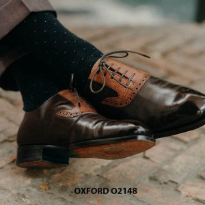 Giày da nam đặt theo yêu cầu tại tphcm Oxford O2148 003
