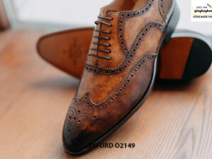 Giày da nam giúp bạn đẹp hơn Oxford O2149 003
