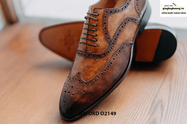 Giày da nam giúp bạn đẹp hơn Oxford O2149 003