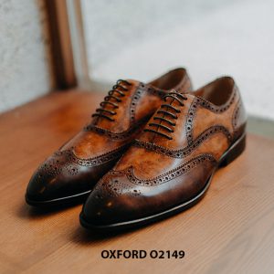 Giày da nam giúp bạn đẹp hơn Oxford O2149 002