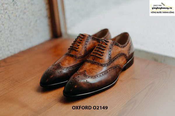 Giày da nam giúp bạn đẹp hơn Oxford O2149 002