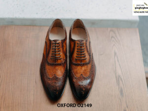 Giày da nam giúp bạn đẹp hơn Oxford O2149 001