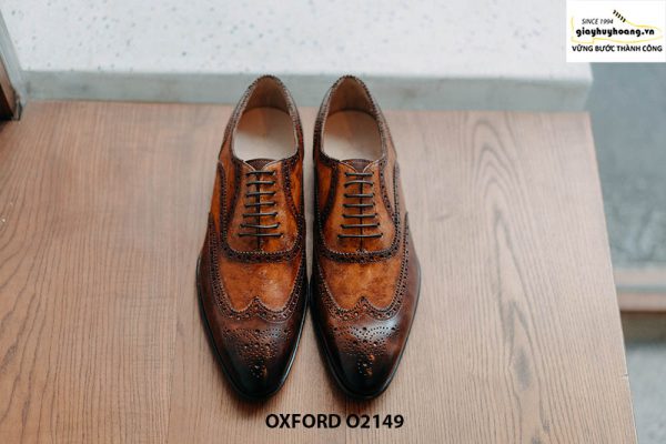 Giày da nam giúp bạn đẹp hơn Oxford O2149 001