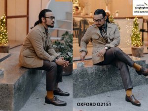 Giày tây nam giúp bạn sang trọng Oxford O2151 005
