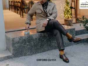 Giày tây nam giúp bạn sang trọng Oxford O2151 004
