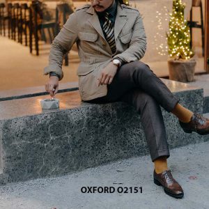 Giày tây nam giúp bạn sang trọng Oxford O2151 004
