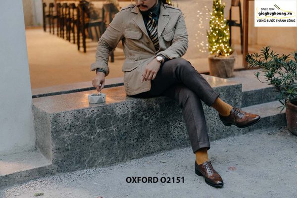 Giày tây nam giúp bạn sang trọng Oxford O2151 004