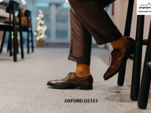Giày tây nam giúp bạn sang trọng Oxford O2151 001