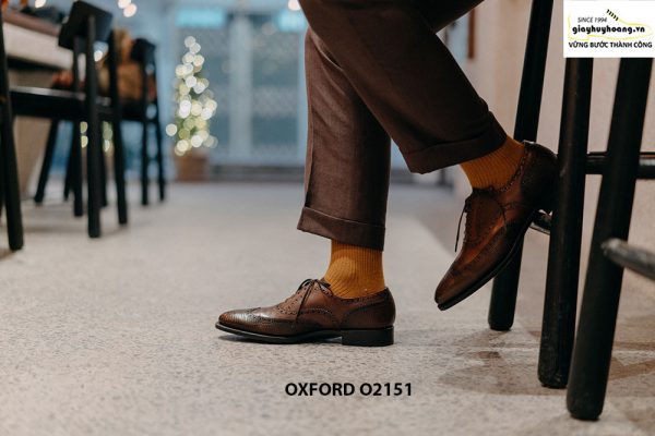 Giày tây nam giúp bạn sang trọng Oxford O2151 001