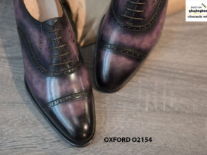 Giày tây nam thủ công handmade Oxford O2154 004