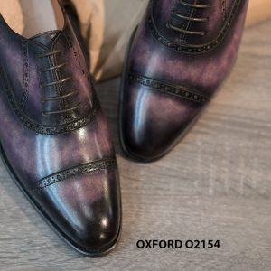 Giày tây nam thủ công handmade Oxford O2154 004