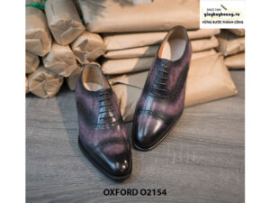 Giày tây nam thủ công handmade Oxford O2154 003