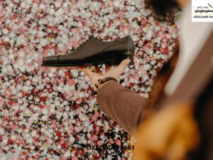 Giày tây nam đẹp sáng bóng Oxford O2161 002