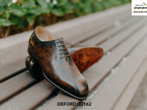 Giày tây nam cho chàng yêu thích chất lượng Oxford O2162 002