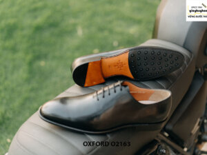Giày tây nam đế da khâu Goodyear Welted Oxford O2163 003